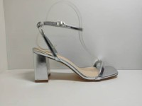 Square toe high heel sandals